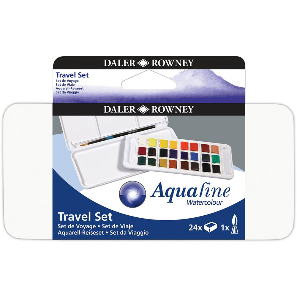 Aquafine Watercolour Travel Set Image 1
