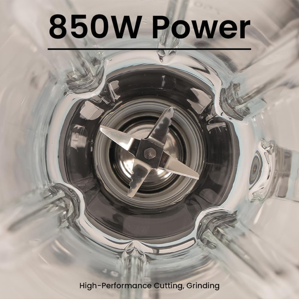 Alivio Bistro Chef 2-in-1 Black Mixer Blender 850W Image 8