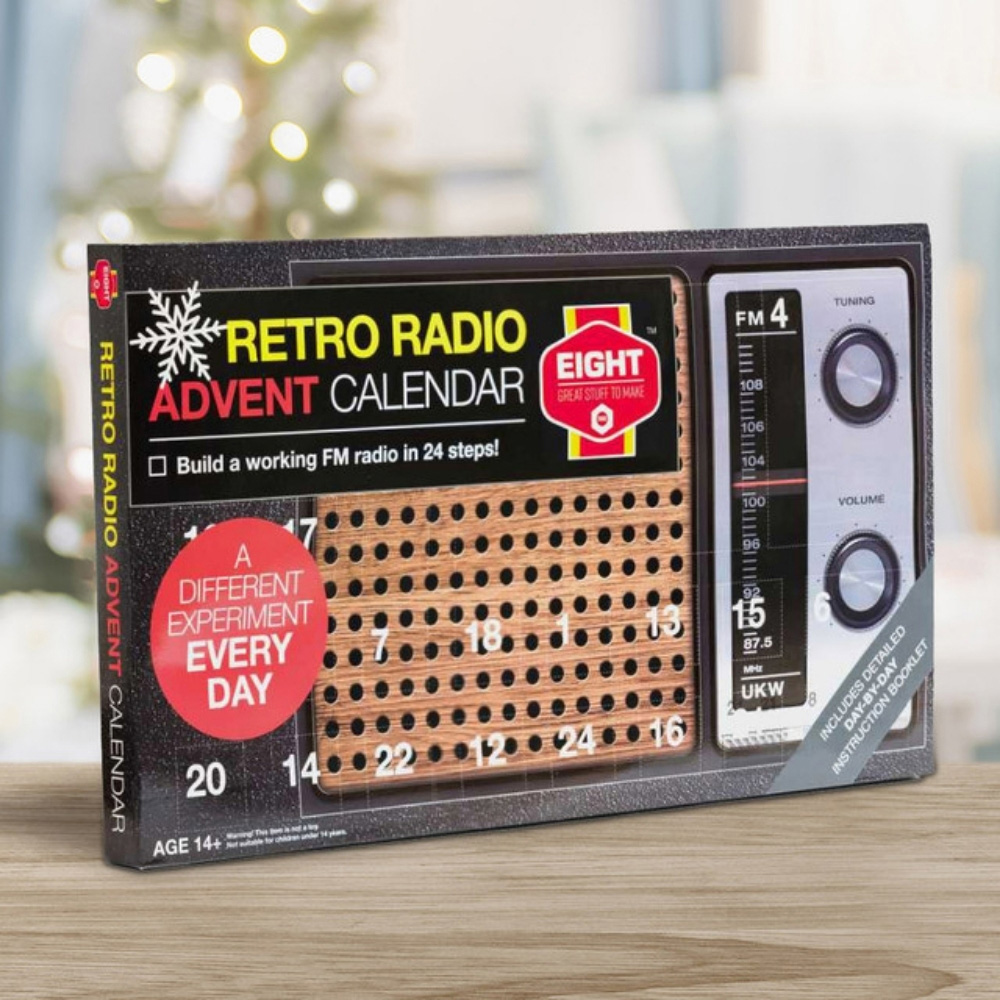 Eight 24 Days Retro Radio Advent Calendar 2024 Image 5