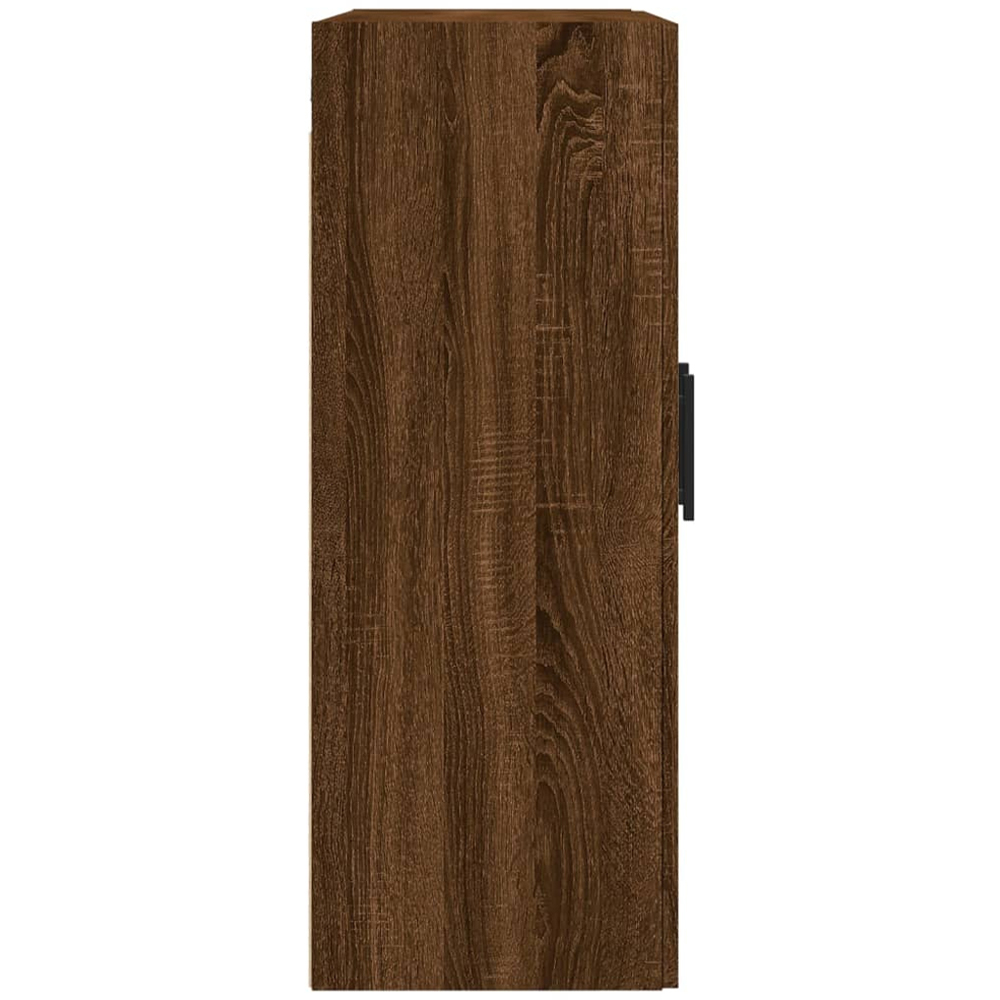 vidaXL 2 Door Brown Oak Wall Mounted Cabinet 2 Pack Image 7