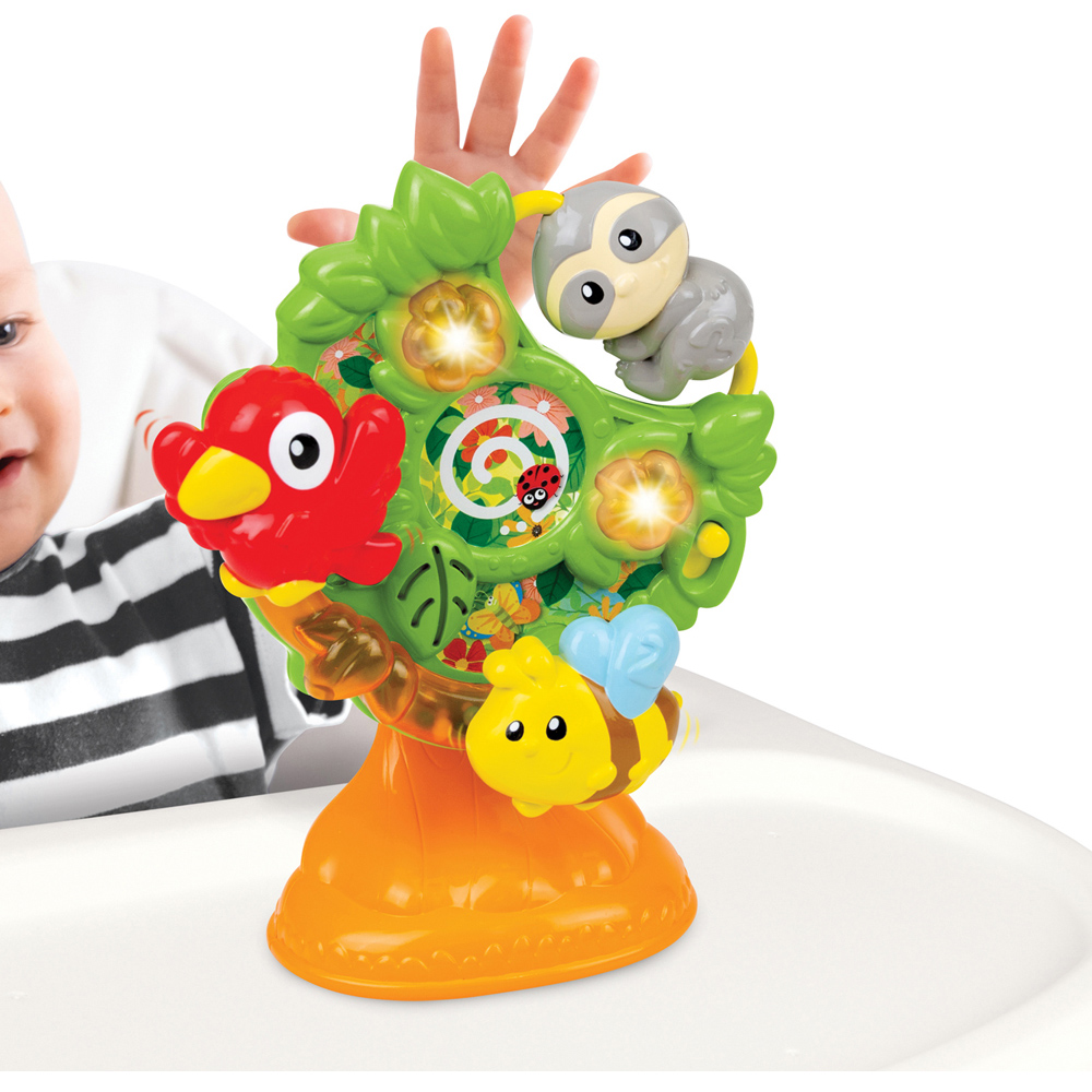 Winfun Interactive Jungle Friends Spinning Tree Toy Image 3