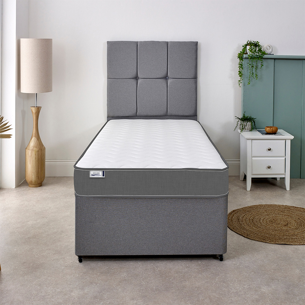 Extreme Comfort Cooltouch Colours European Double Grey Memory Foam and Spring Mattress Image 2