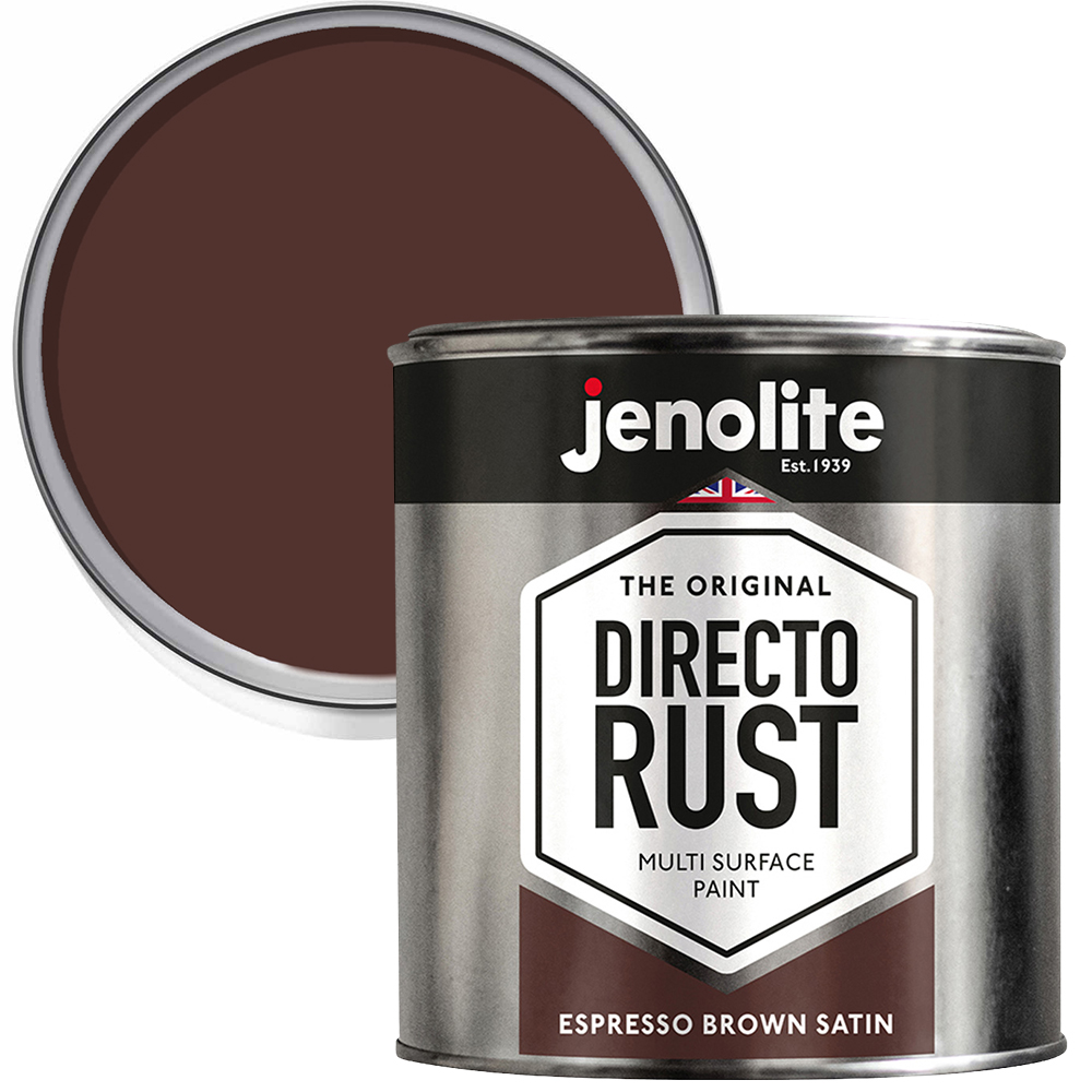 Jenolite Directorust Espresso Brown Satin 1L Image 1