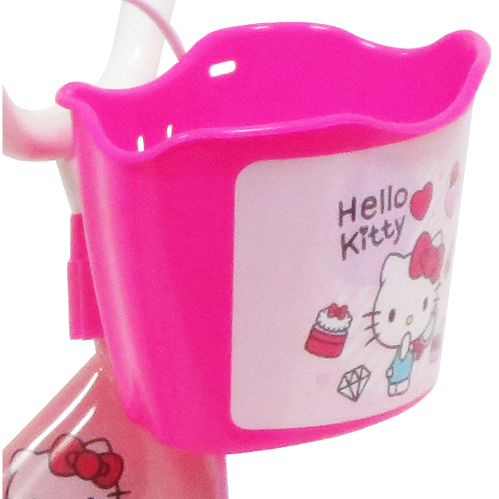 Denver Sanrio Hello Kitty 12 inch Kids Bicycle with Stabilisers Image 2