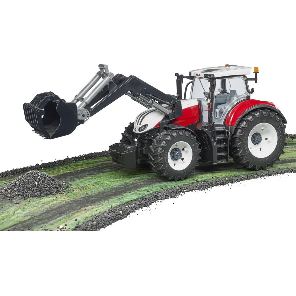 Bruder Steyr 6300 Terrus CVT Tractor with Frontloader Image 6