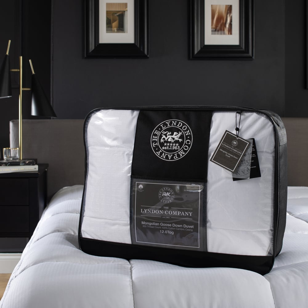 The Lyndon Company King Size Mongolian Goose Down Duvet 12Tog Image 2