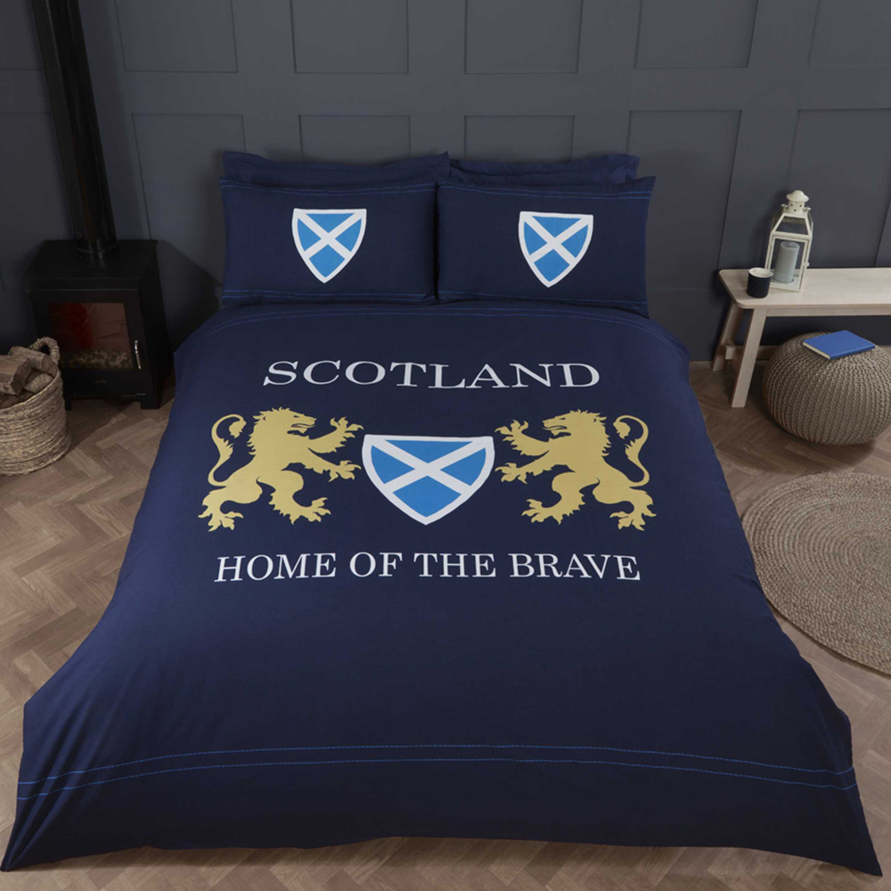 Rapport Home Scotland Home Of The Brave Double Multicolour Duvet Set Image 1