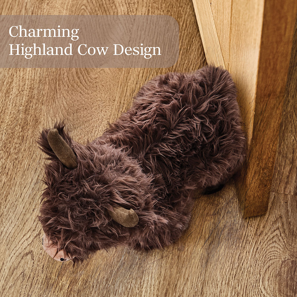 Benross Anika Highland Cow Doorstop Image 3