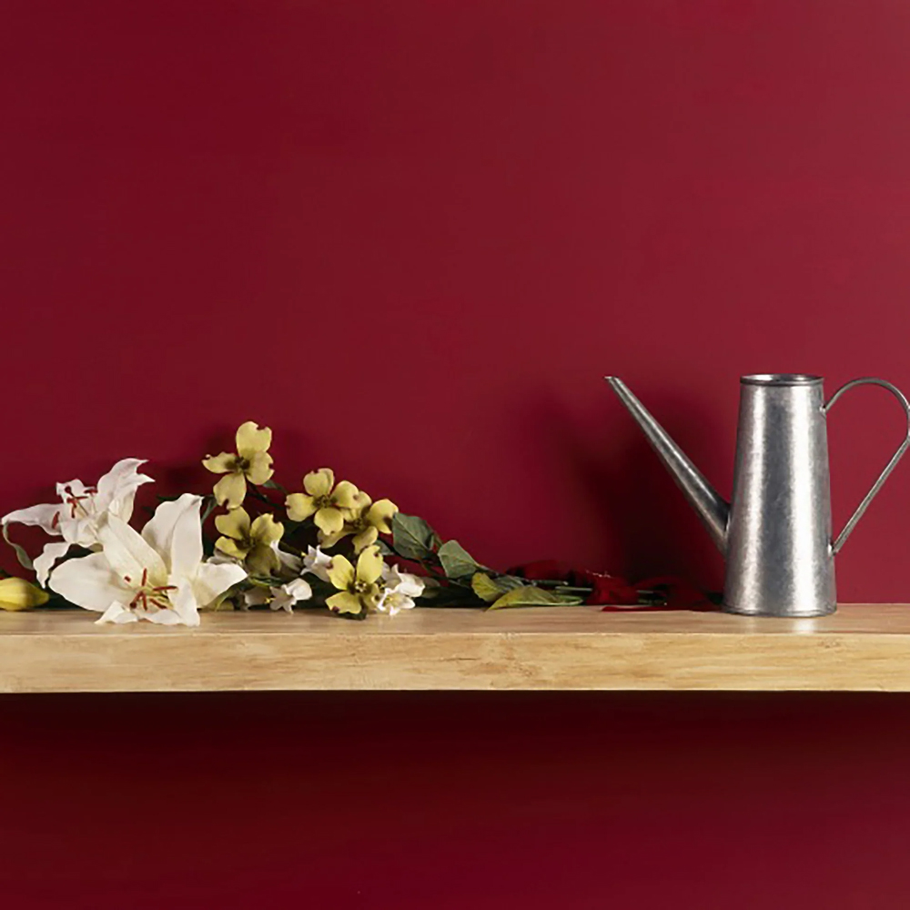 Craig & Rose 1829 Vintage Walls Wood and Metal Medici Crimson Gloss Mixed Paint 2.5L Image 4