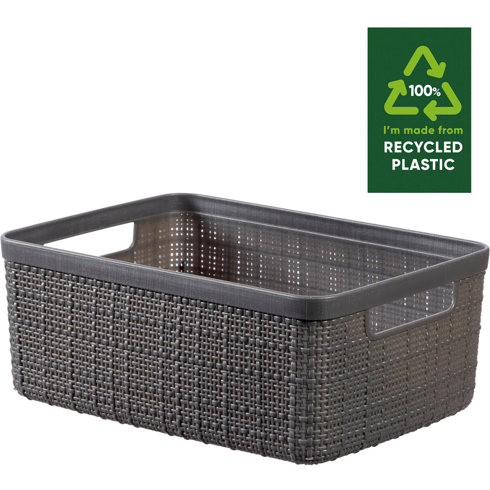 Curver Deep Shadow Jute Basket 4.5L Image 3