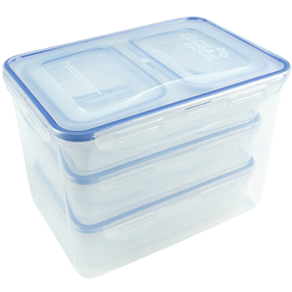 LocknLock 6 Piece Rectangular Container Set Image 2