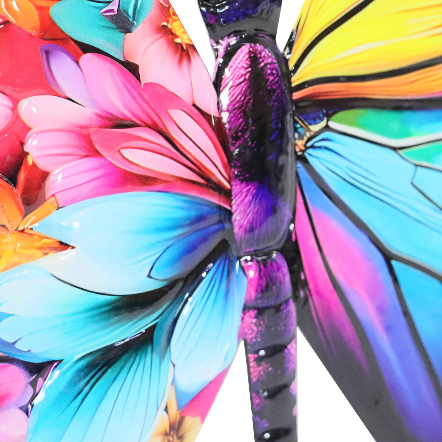 Indoor and Outdoor Floral Butterfly Art - Image 9