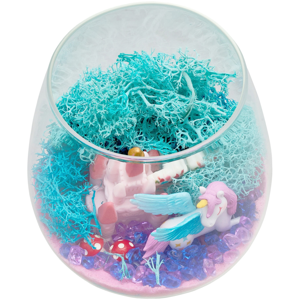 H&O Direct Kids DIY Pony Moon LED Terrarium Kit with Remote Image 2