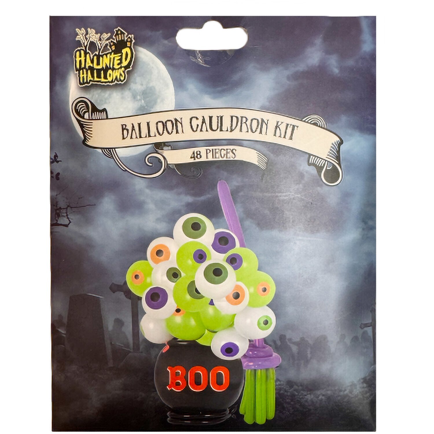 48 Piece Balloon Cauldron Kit Image