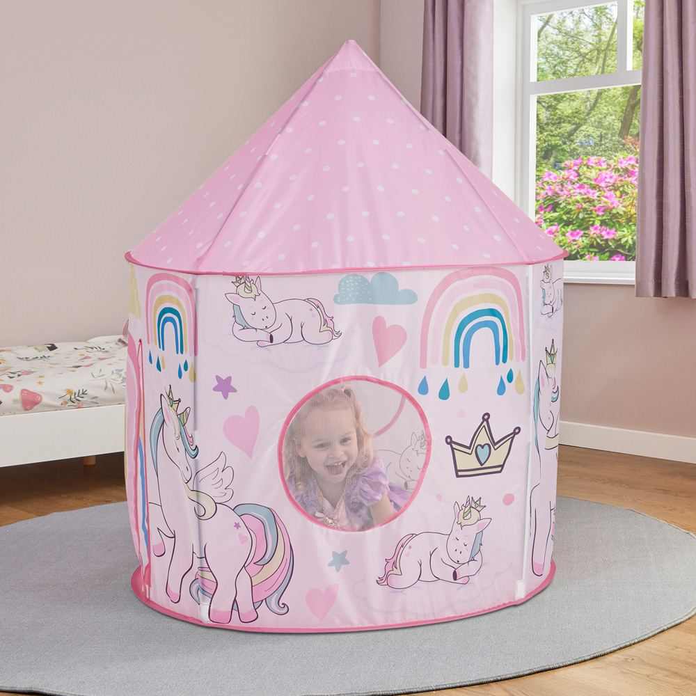 Liberty House Toys Kids Unicorn Play Tent and Play Mat Set Image 5
