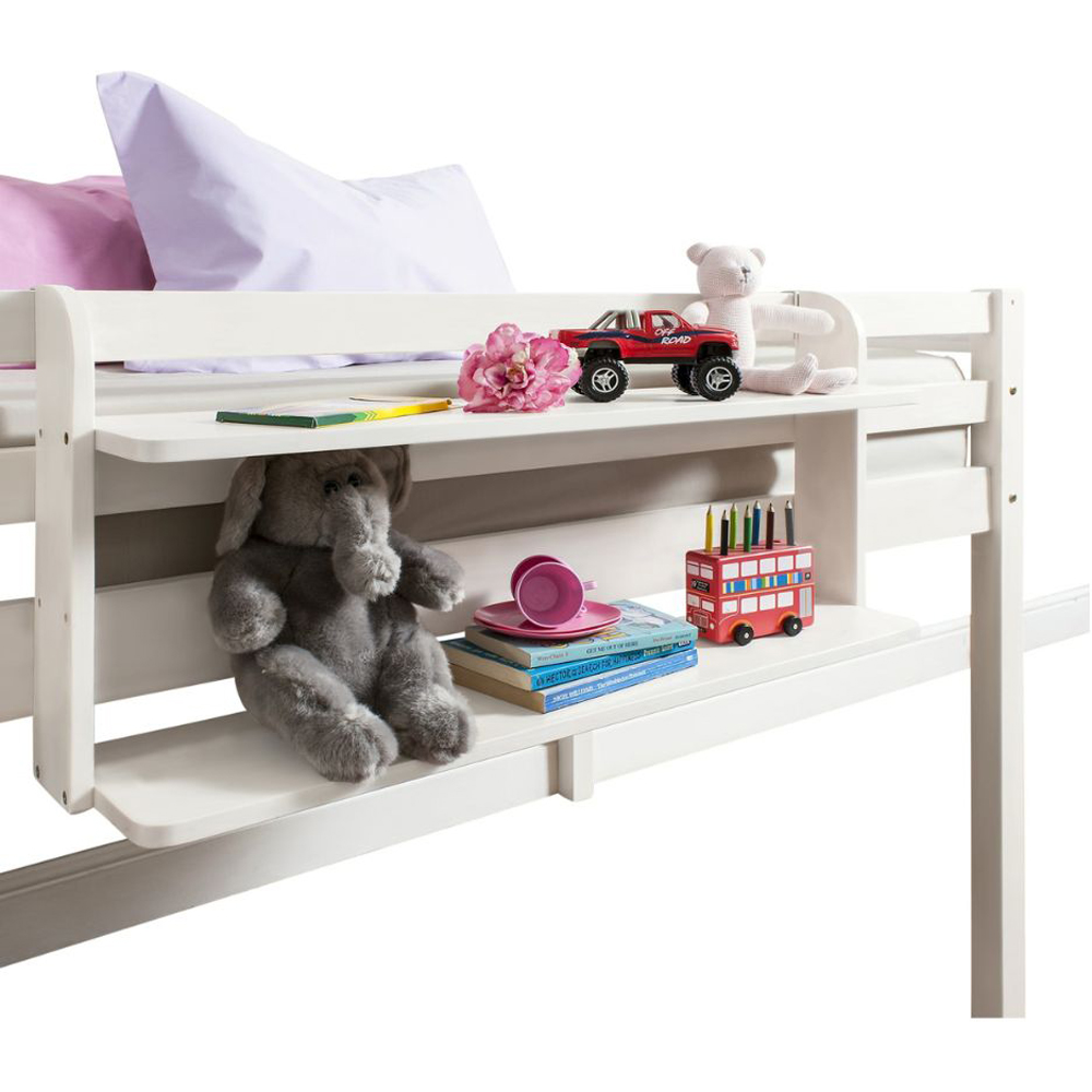Noa and Nani White Double Shelf for Cabin or Bunk Bed Image 3