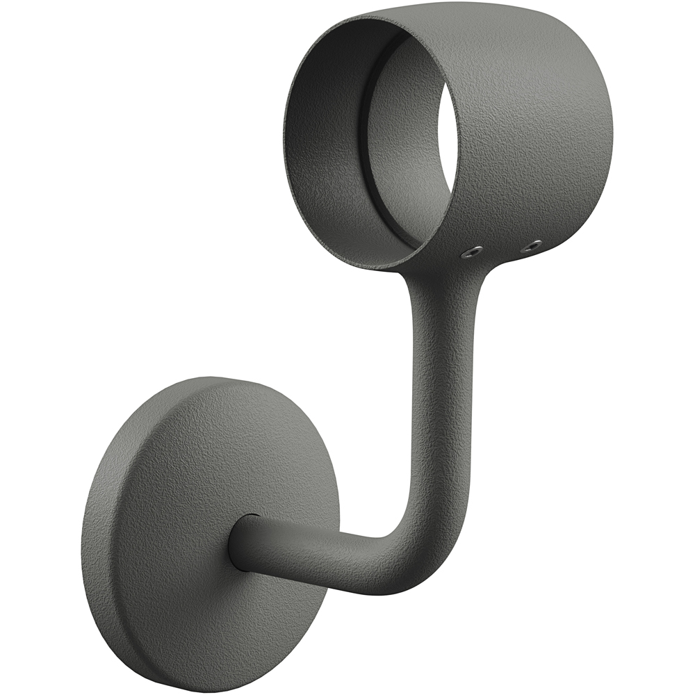 Forgeworks Textured Grey Stair Hand Rail Kit 1.2m Image 3