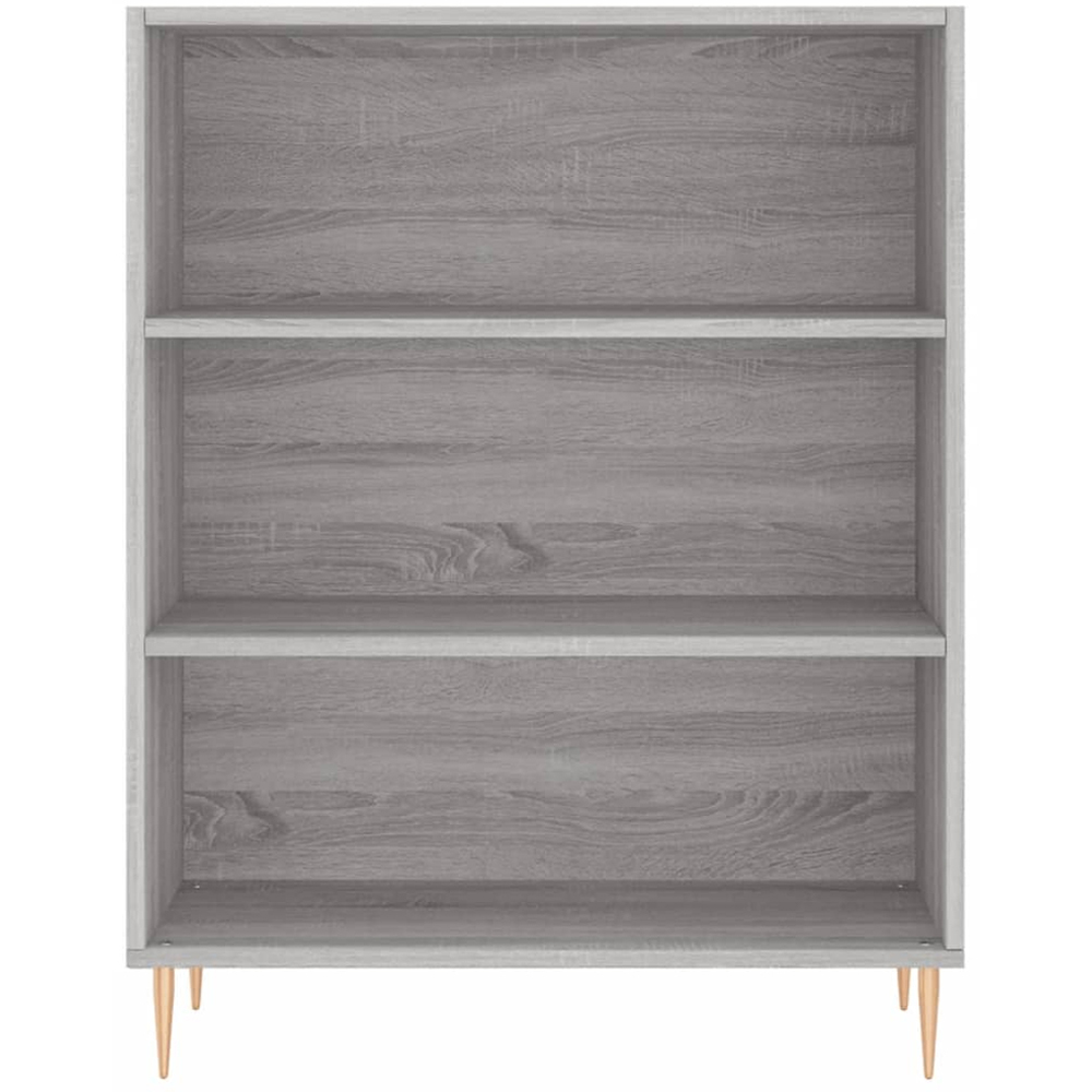 vidaXL 2 Door 3 Shelf Grey Sonoma Highboard Image 8