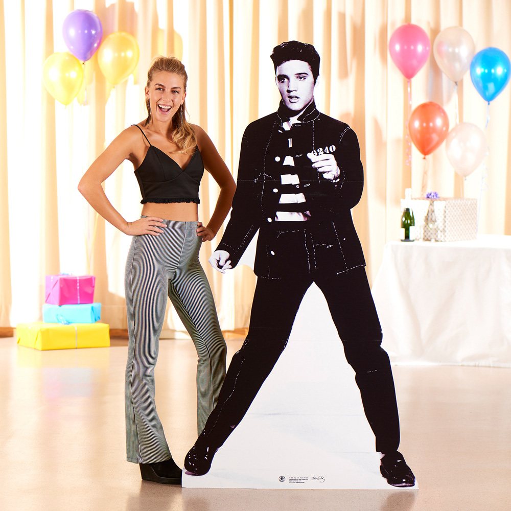 Star Cutouts Elvis Jailhouse Rocks Cardboard Cutout 5.10ft Image 2