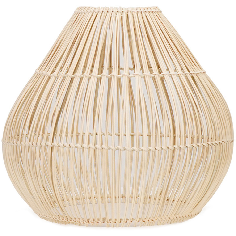 ValueLights Vine Rattan Teardrop Pendant Lamp Shade Image 1