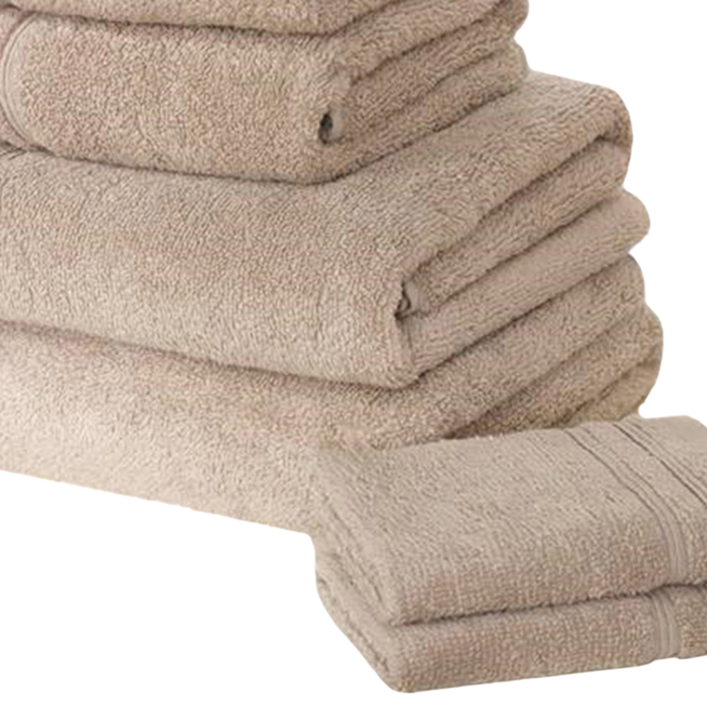 Rapport Home So Soft Cream Cotton Face Towel Image 3