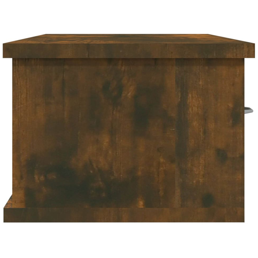 vidaXL 3 Drawer White Wall Cabinet Image 5