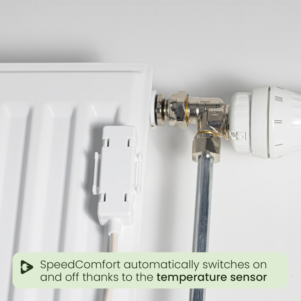 SpeedComfort White Radiator Amplifier Fan Unit Image 6
