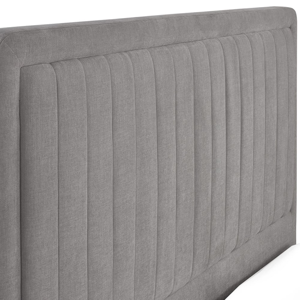Julian Bowen Savannah Double Grey Bed Frame Image 5