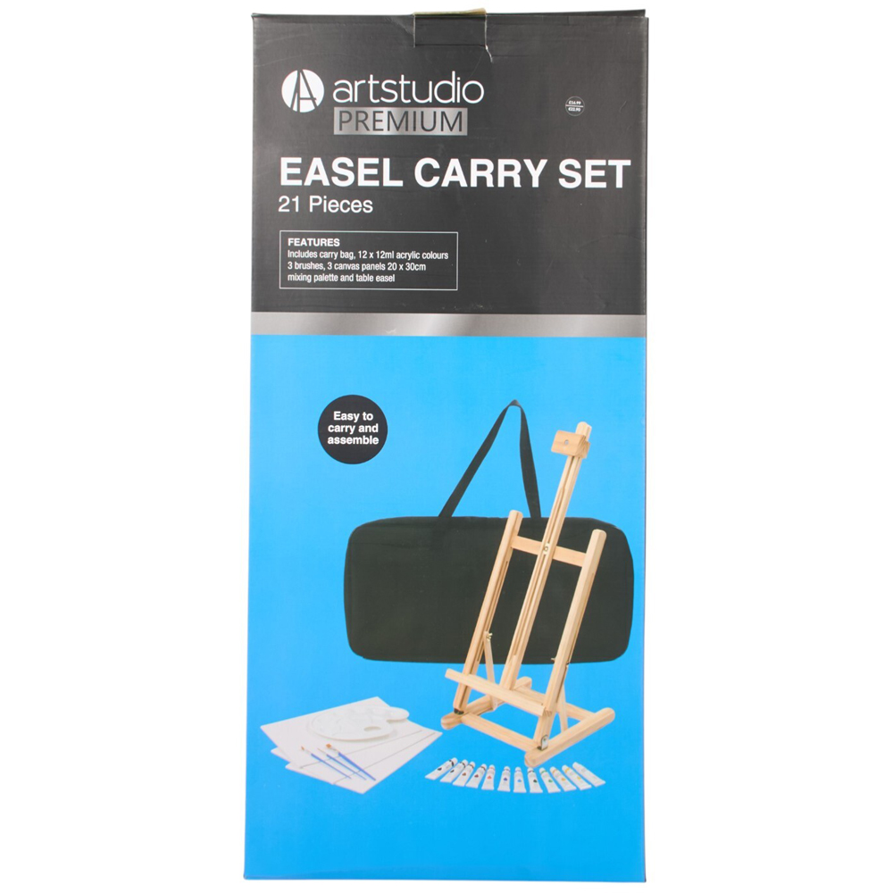 21 Piece Easel Carry Set Image 3