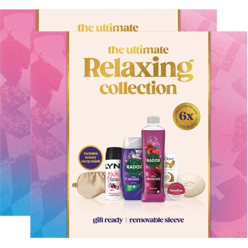 Radox The Ultimate Relaxing Collection Luxury Bath and Body Pamper Women Gift Set 2 Pack Image 1