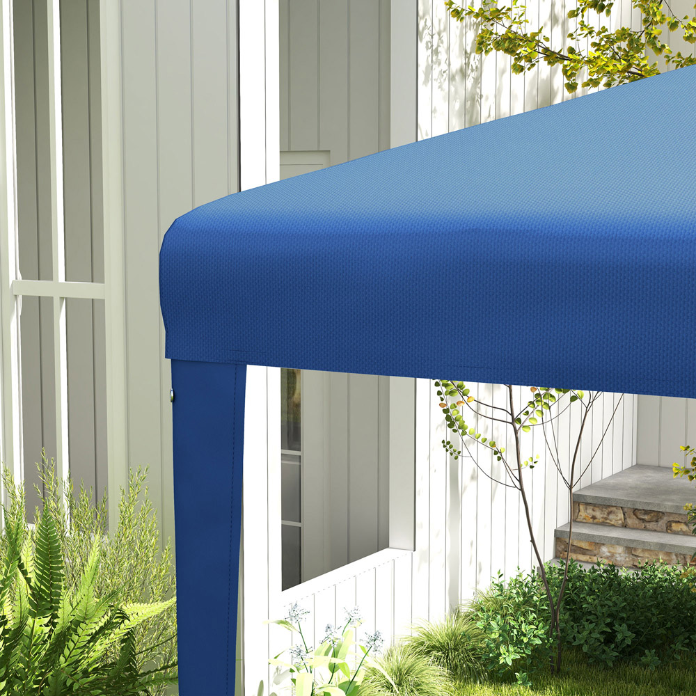Outsunny 2.7 x 2.7m Blue Marquee Party Tent Image 3