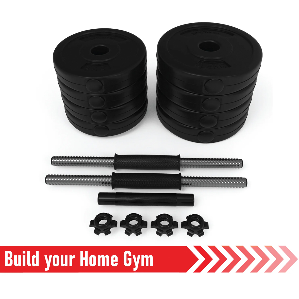 Body Revolution Vinyl Dumbbell Set 15kg Image 5