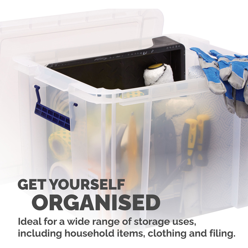 Fellowes Prostore 36L Storage Box with Lid 3 Pack Image 4