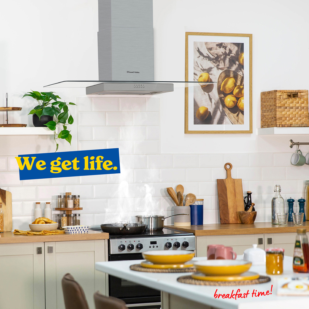 Russell Hobbs RHFGCH901SS Stainless Steel 90cm Cooker Hood Image 5