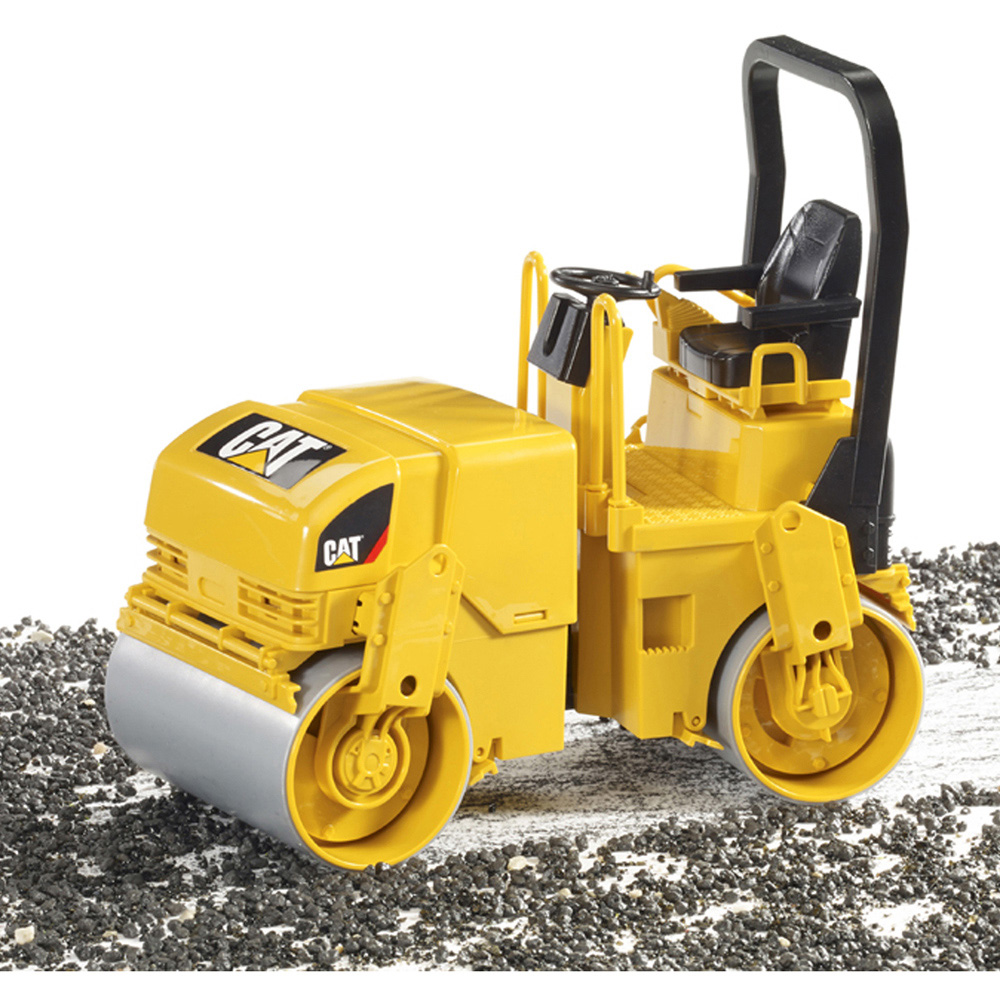 Bruder Kids Cat Asphalt Drum Compactor Playset Model Image 3