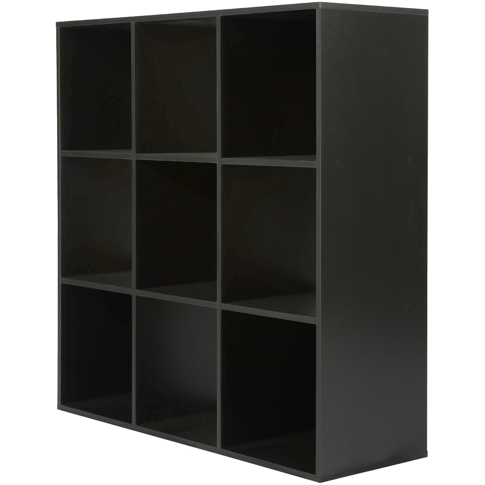 Jane 9 Shelf Black Cube Storage Unit Image 3