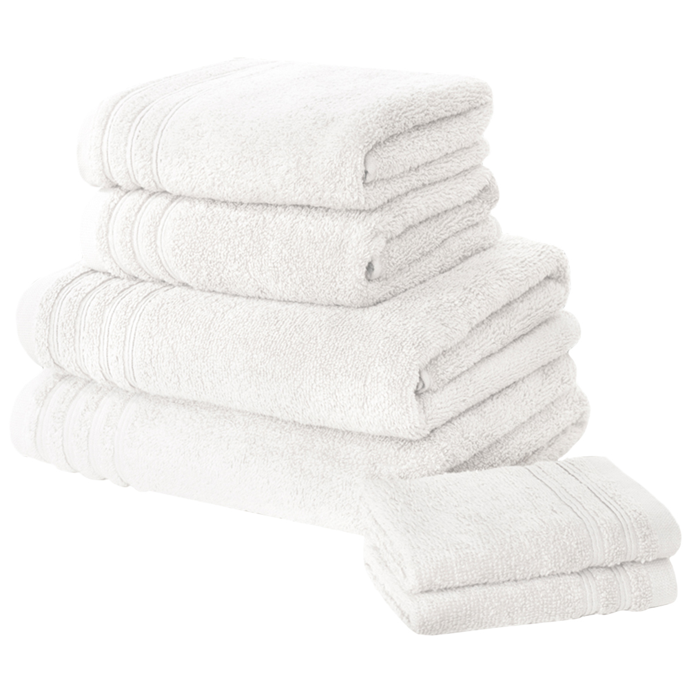 Rapport Home So Soft White Cotton Face Cloth Image 1