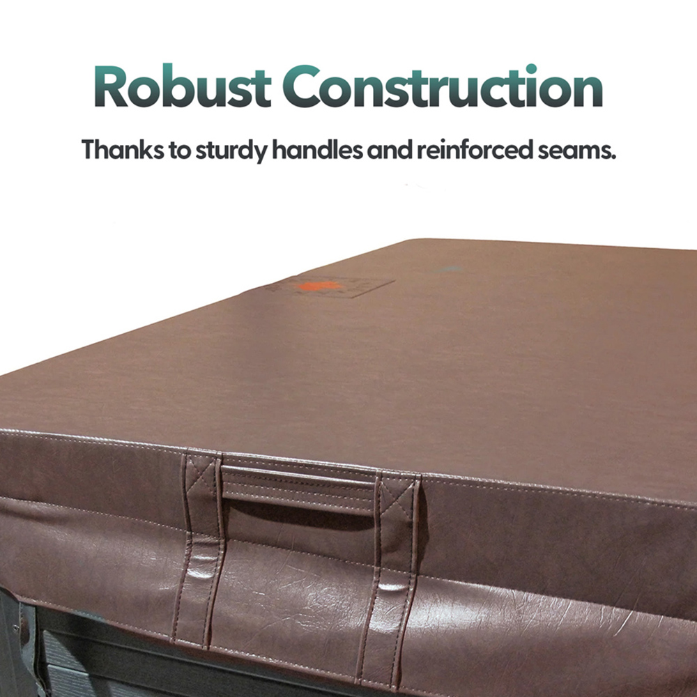 Canadian Spa Company Brown Hot Tub Cover 208 x 208cm Image 4