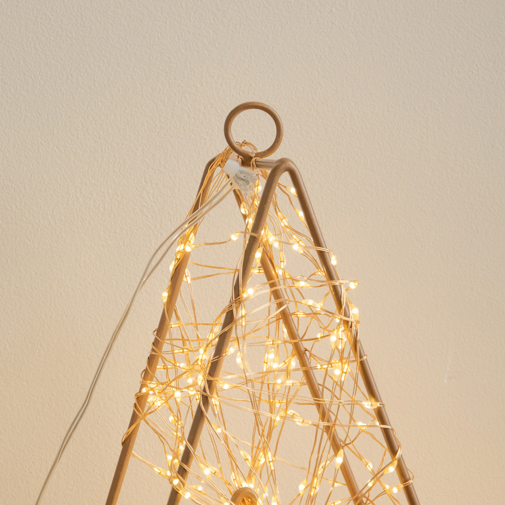 Samuel Alexander 1800 Warm White LED Light-Up Gold Christmas Galaxy Star 58cm Image 3