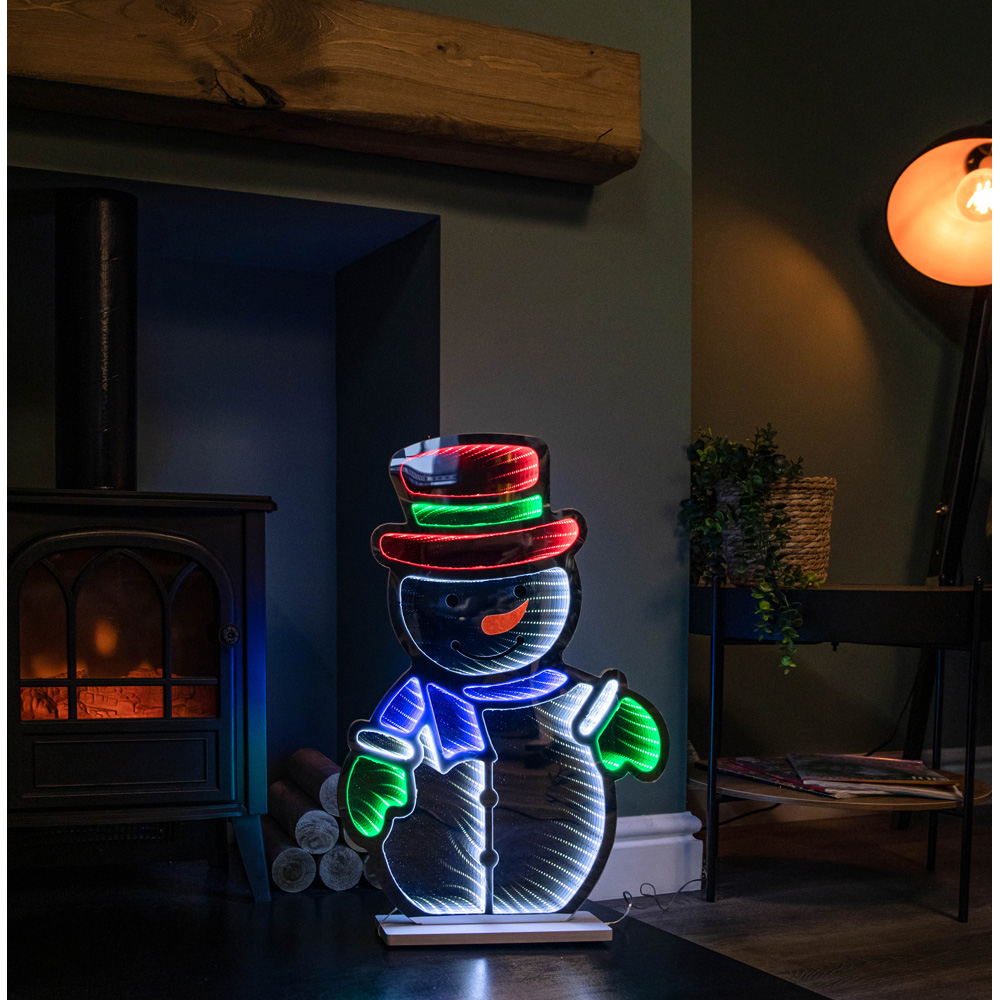 Samuel Alexander Light Up Snowman Infinity Christmas Decoration 60cm Image 8