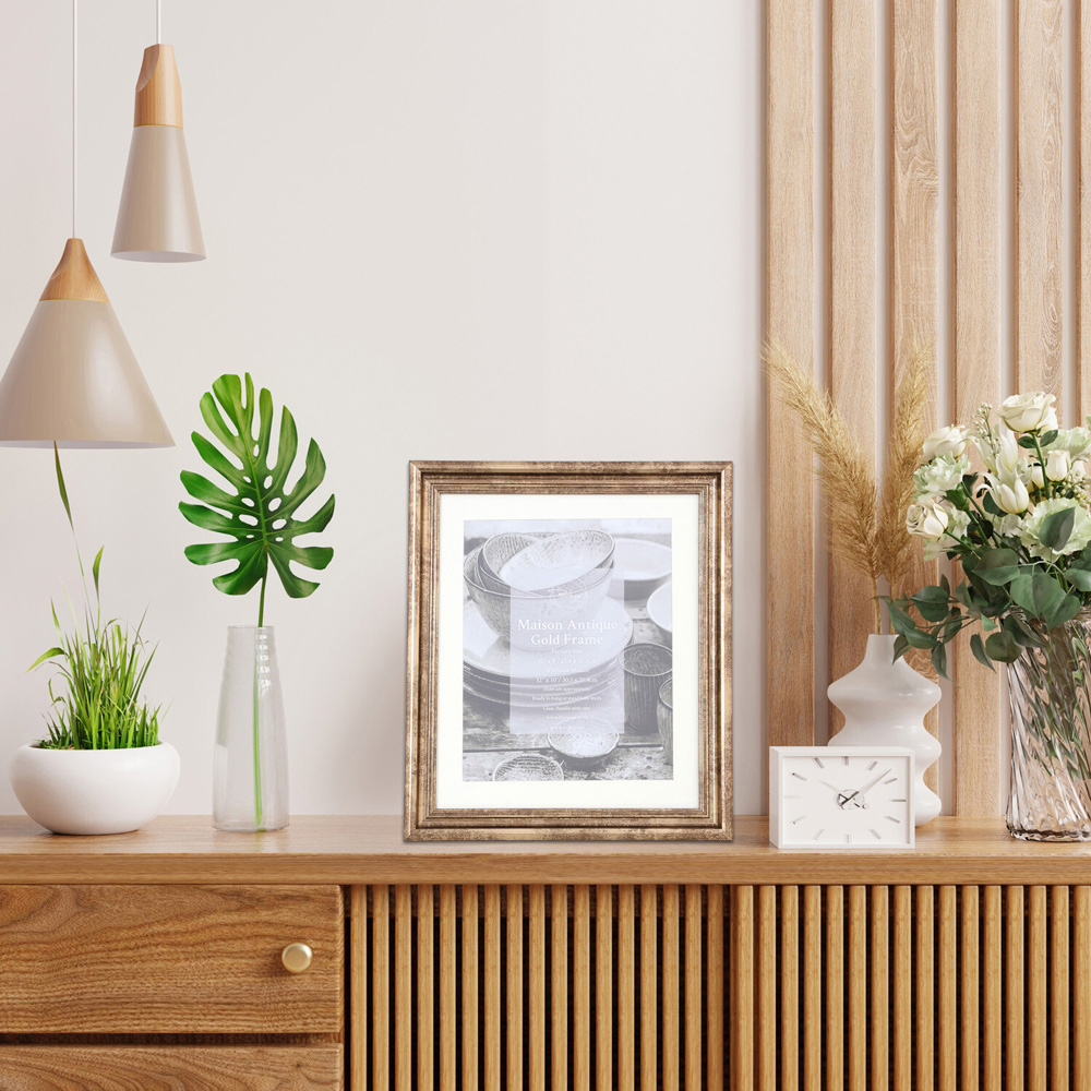 Maison Antique Gold Frame 6x4 inch Image 2