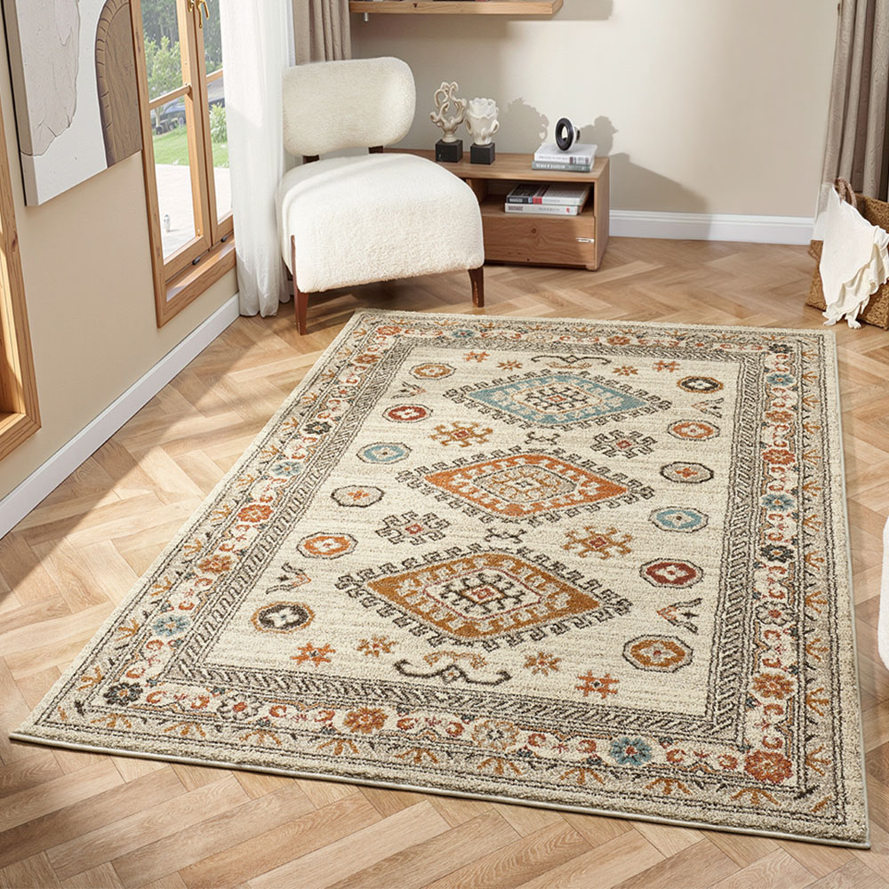 Portland HMC 5567 Cream Cashmere Rug 80 x 150cm Image 1