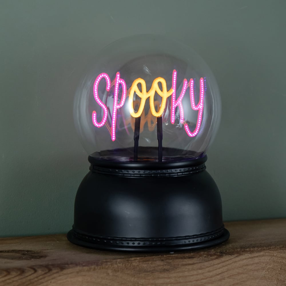 Samuel Alexander LED Battery Operated Spooky Globe Halloween Decoration 14cm Image 3