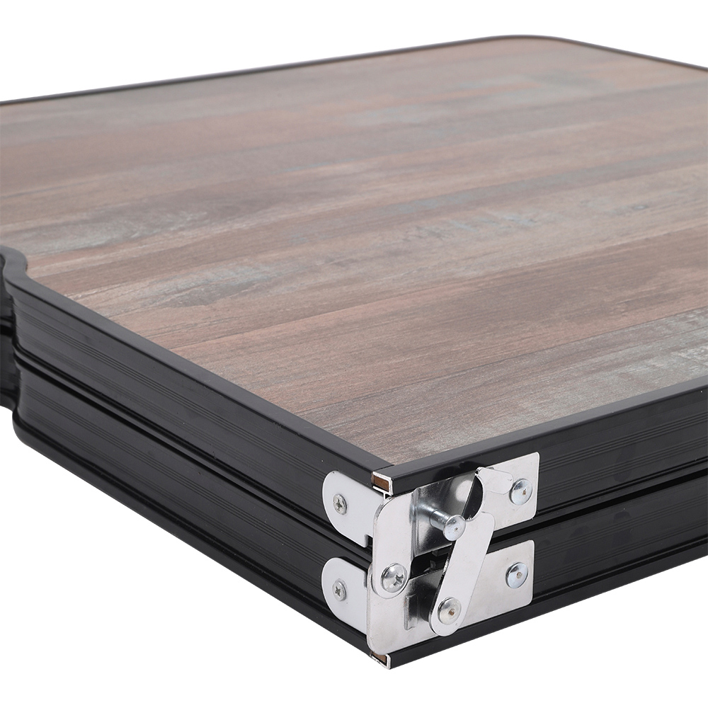 Living and Home 4 Seater Foldable Outdoor Picnic Table with Parasol Hole Image 6