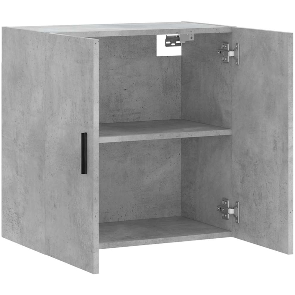 vidaXL 2 Door Concrete Grey Wall Cabinet Image 6