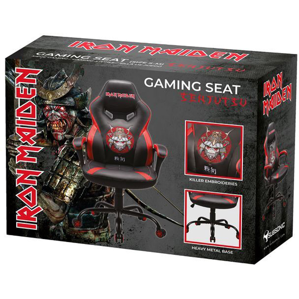 Subsonic Iron Maiden Senjutsu Junior Gaming Chair Image 8