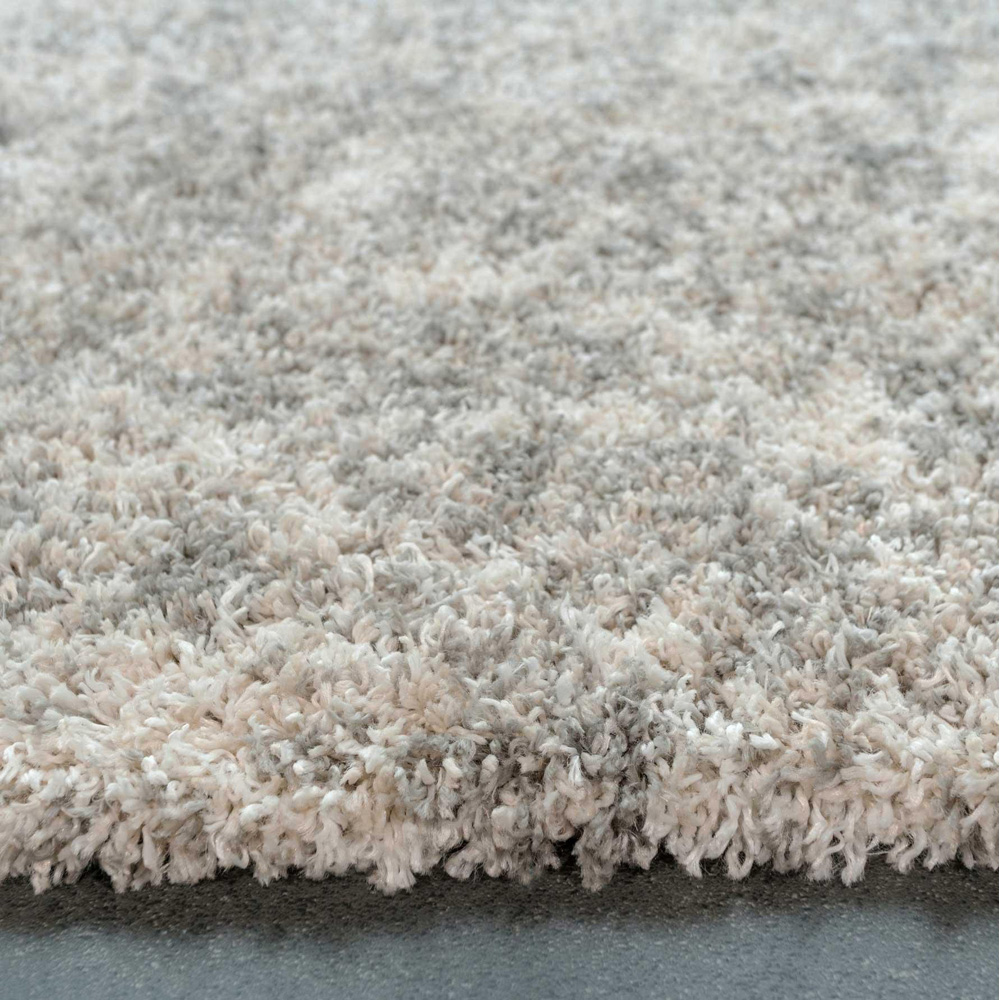 Kukoon Kinsale Grey Multicolour Shaggy Mottled Rug 80 x 150cm Image 5
