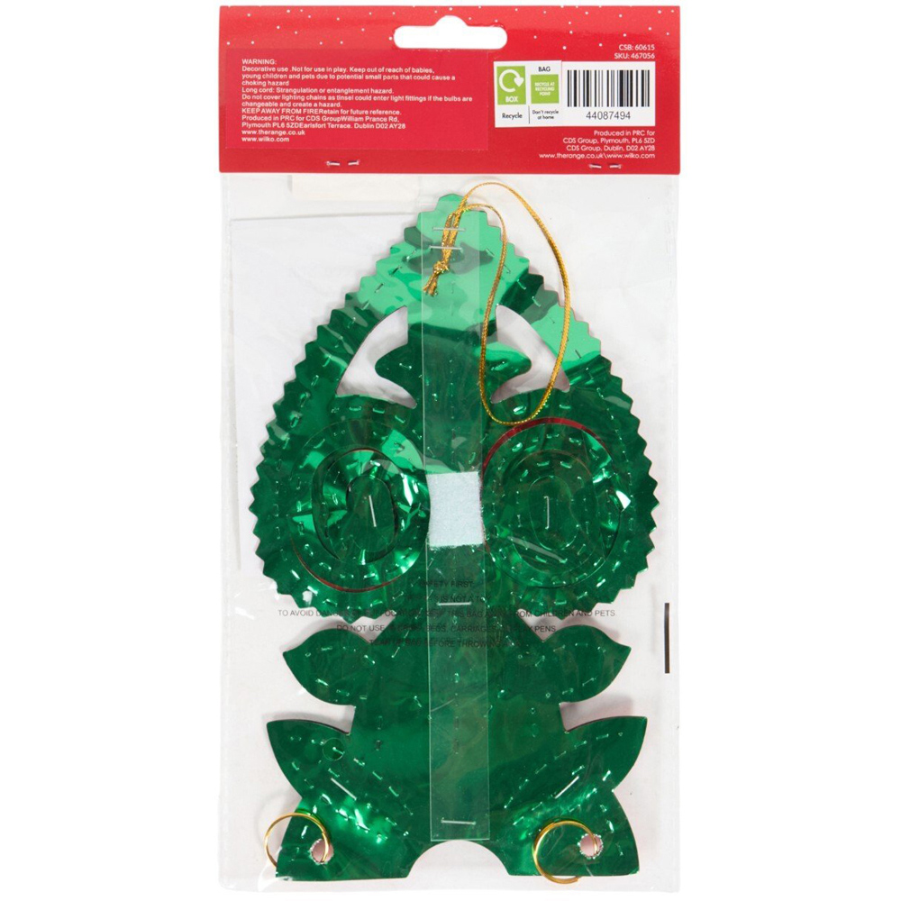 Red and Green Star Decoration Image 2