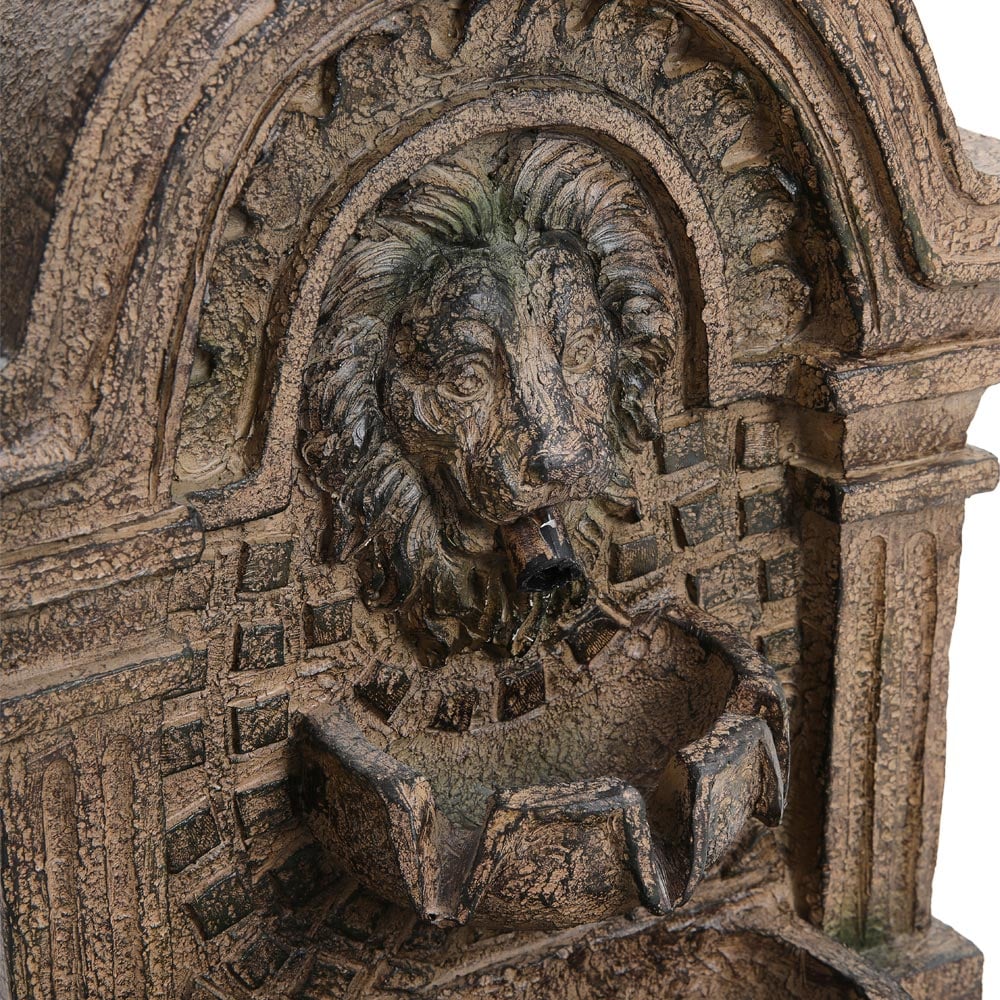 Living and Home Solar Powered European Style Outdoor Waterfall Fountain Image 3