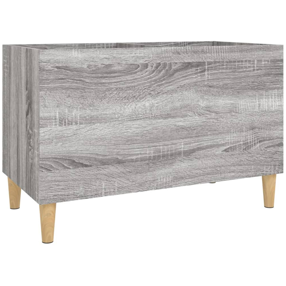 vidaXL Grey Sonoma Record Cabinet Image 2